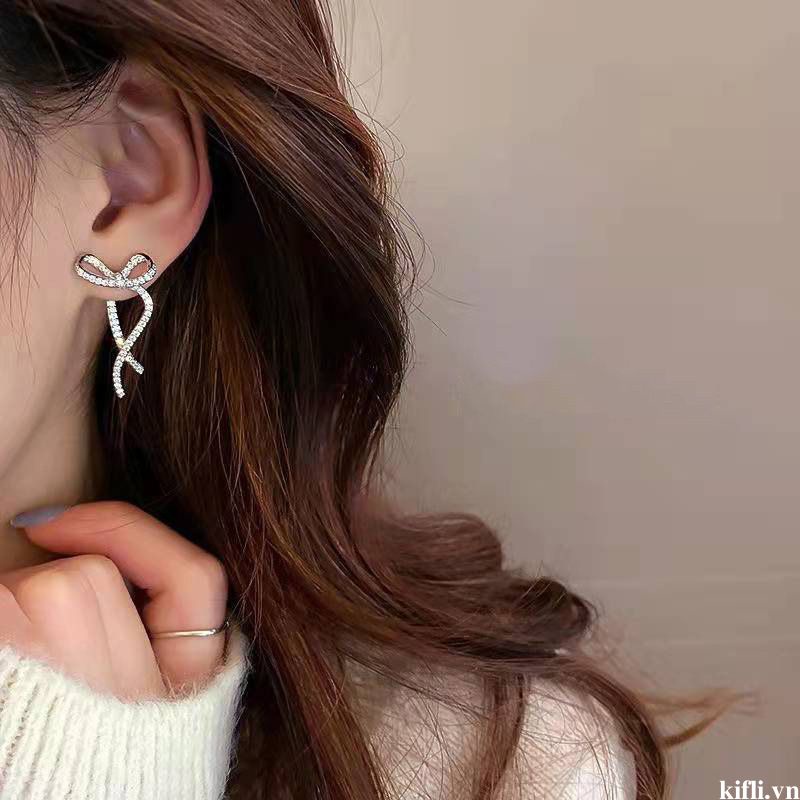 🌸🌸Bông Tai Đính Đá Thời Trang Sang Trọng Cho Nữ