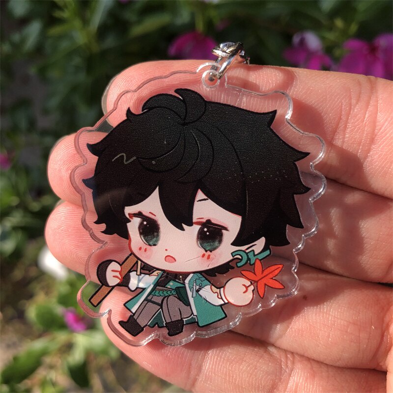 Móc khoá Game Honkai: Star Rail Imbibitor Lunae Dan Heng Keychain Anime Manga Nhật Bản Phụ Kiện Trang Trí Túi xách Balo