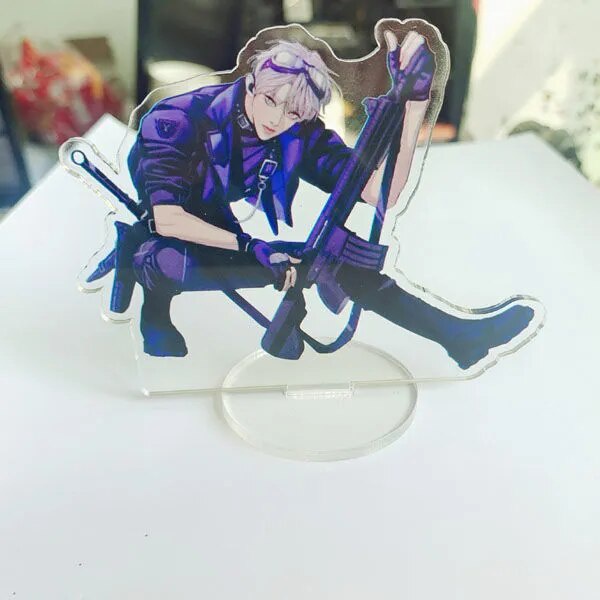 Mô hình Standee Anime Thiếu niên sò Pearlboy Dooshik BL Hàn Manhwa Jin Joo Ha Phụ kiện trang trí để bàn góc học tập