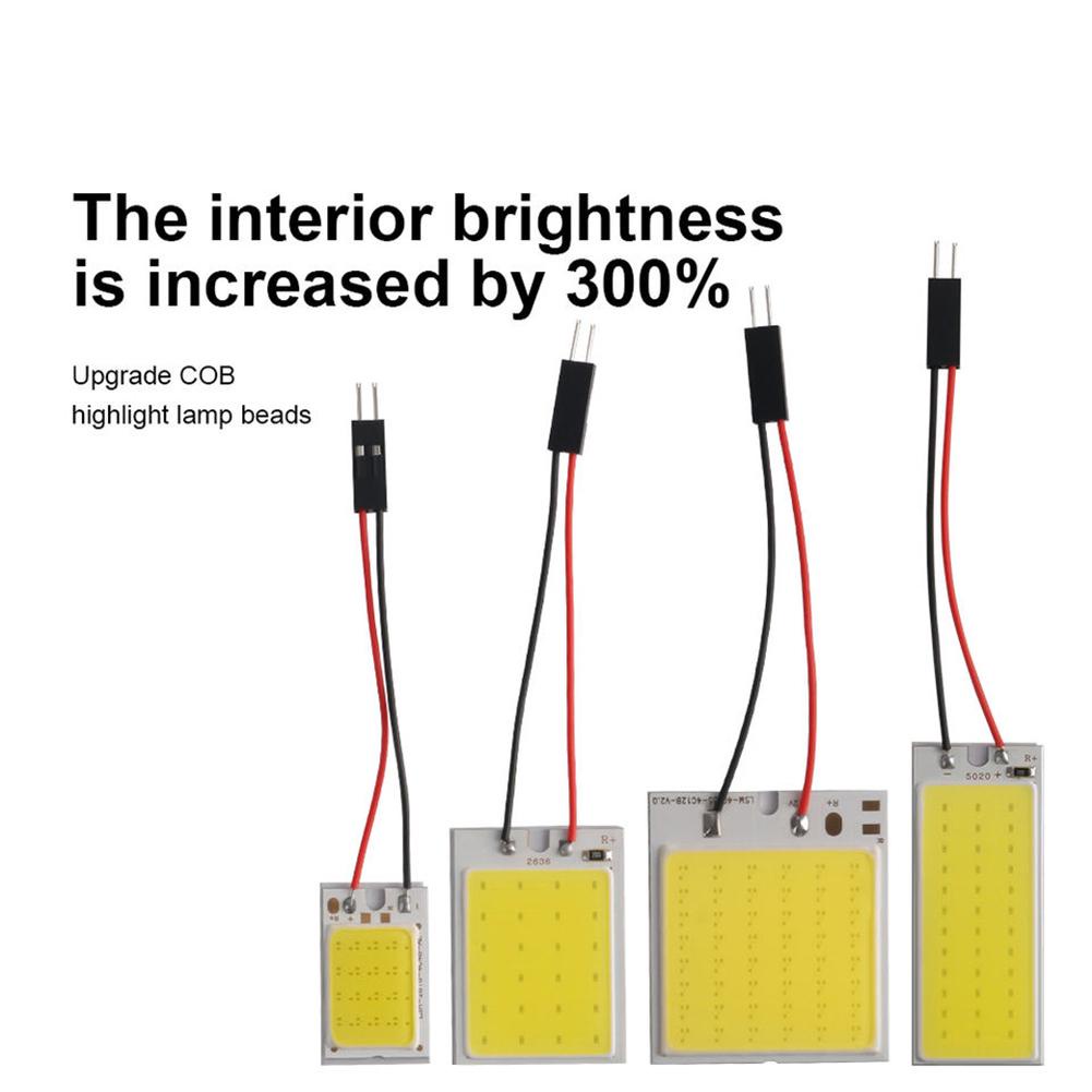 Đèn led cob 16 24 36 48smd y5c0 Chuyên Dụng Cho Xe Hơi