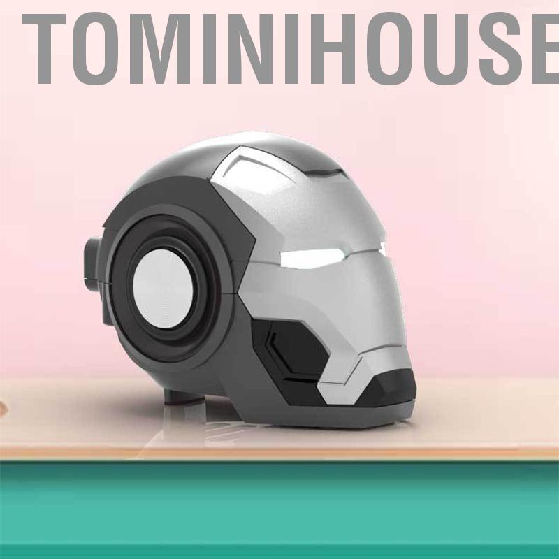 Tominihouse Speaker Innovative Mini Cartoon Character Deep Bass HiFi Stereo Outdoor  for Home