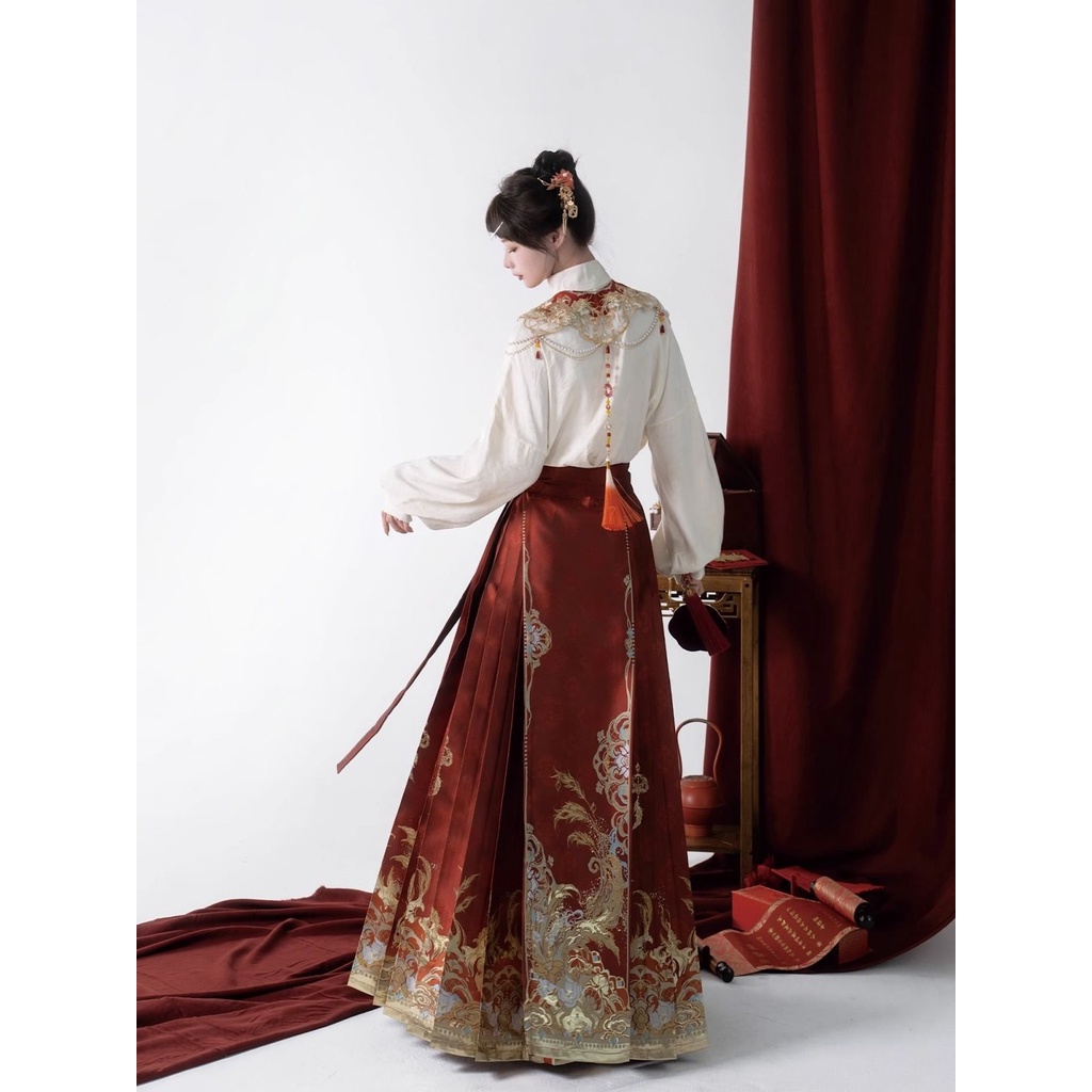Mới Đầm Cưới Phong Cách Hán Phục Trung Hoa Thời Trang Mùa Thu 2023 Cho Nữ p20