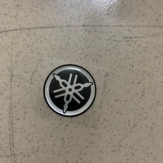[Chính hãng Yamaha]YATE-8003 Logo xe YAMAHA(D= 2,5cm)