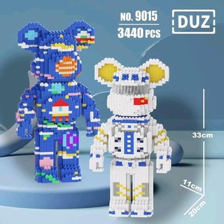 Mô hình lắp ghép Bearbrick cặp đôi  (2 con cao 30cm trong 1 mẫu)