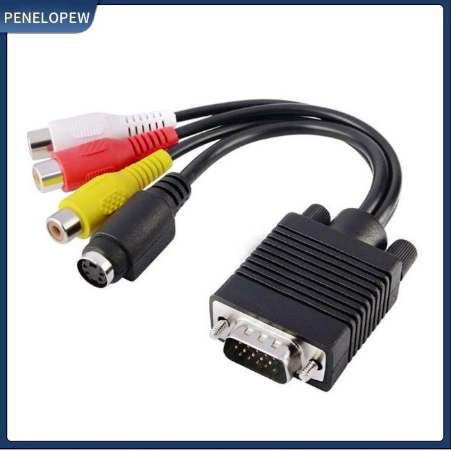 Hw Dây Cáp Chuyển Đổi vga Sang s-video av 3rca