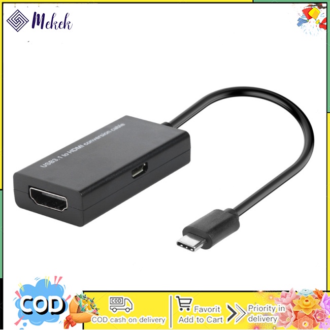 Dây Cáp Chuyển Đổi usb type c Sang hdmi usb 3.1 android