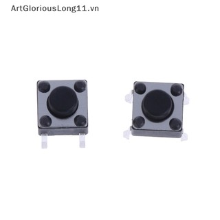 Set 20 Công Tắc Nút Nhấn 4 Chốt 6 * 6 * 5mm