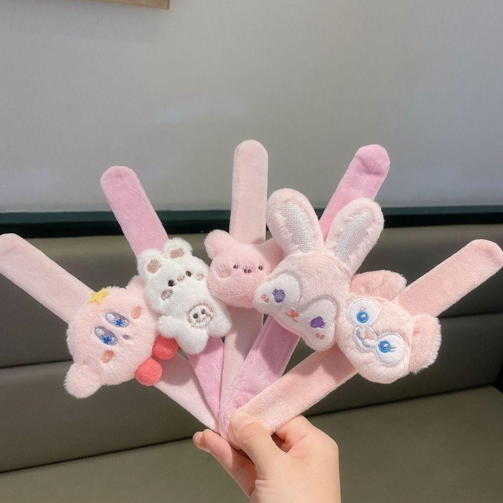 Mluck Đồ Chơi Vòng Tay Khỉ / Cá Sấu / Gấu Trúc Nhồi Bông Mềm Mại Dễ Thương Dành Cho Bé