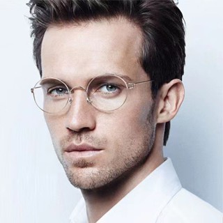 Linde Kính Mắt Gọng Tròn Không Gọng Titan Siêu Mỏng Nhẹ Phong Cách Cổ Điển Cho Nam Và Nữ