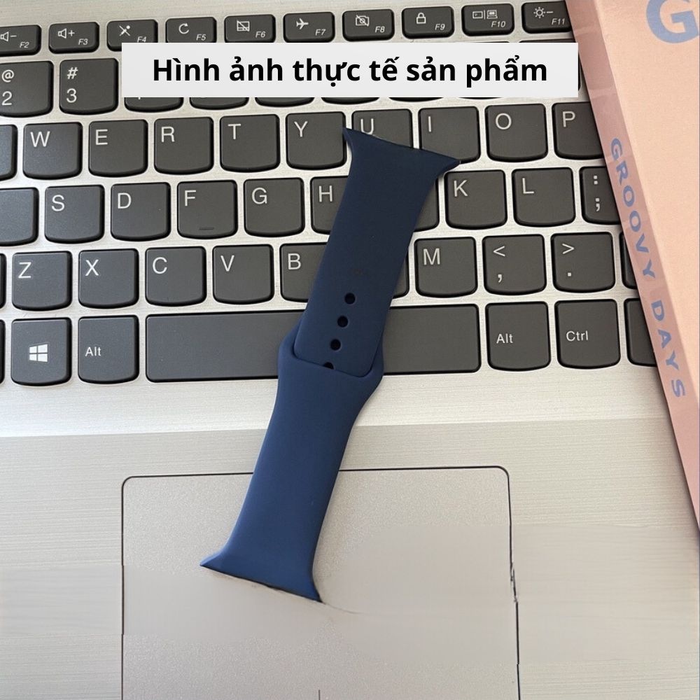 Dây Silicone  dành cho Đồng Hồ Thông Minh iwatch series 1/2/3/4/5/6/7/8 Size 38/40/41/42/44/45mm MIZADO