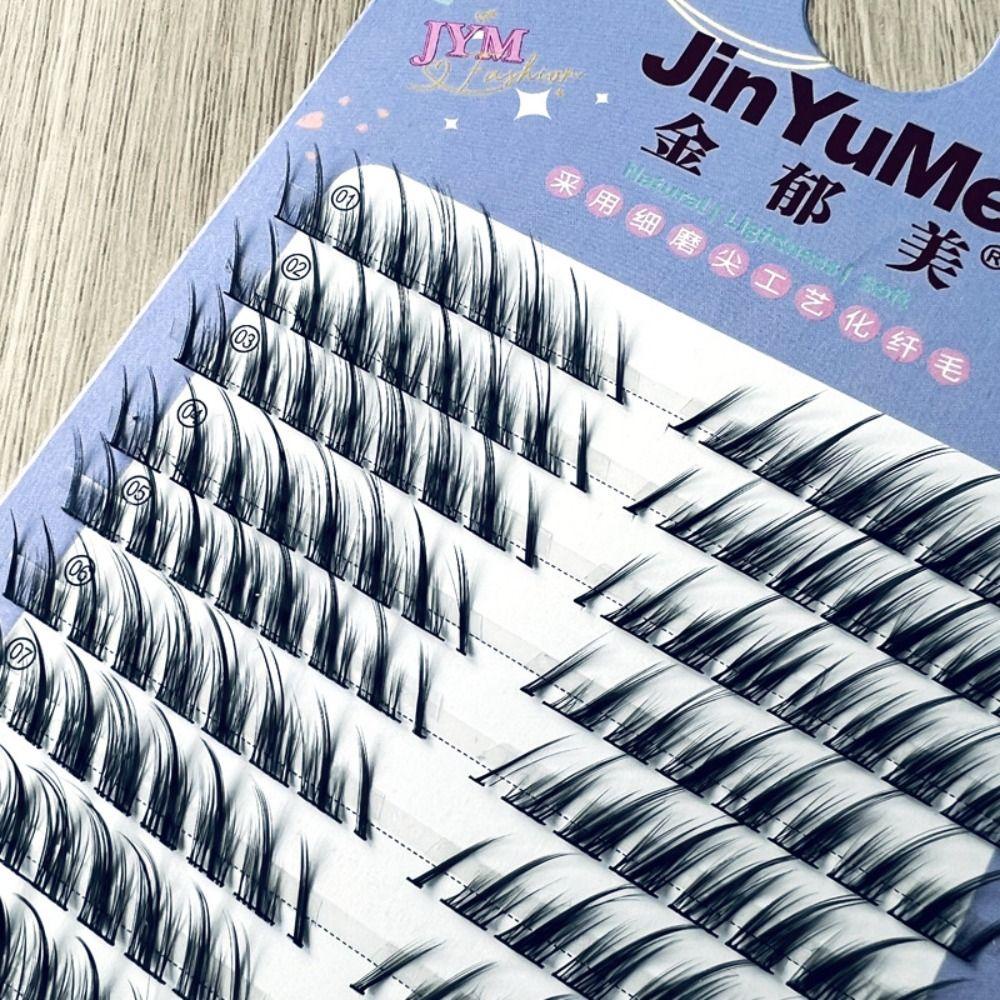 Fallbeauty Lông Mi Giả 3d Mềm Mại Tự Nhiên Trang Điểm Mắt Mèo Cho Nữ