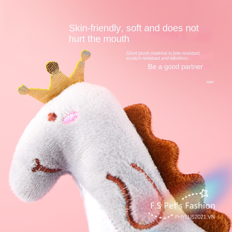 Bộ 5 Thú Nhồi Bông Đồ Chơi Cho Thú Cưng