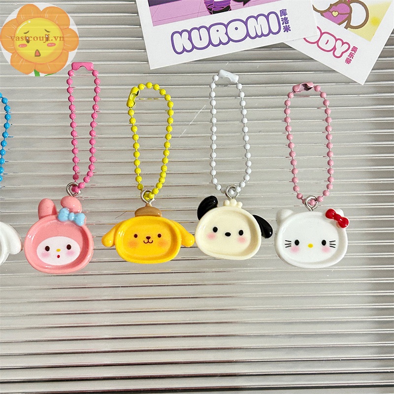 Móc Chìa Khóa Hình vastji Kawaiii kuromi hello kitty my melody pochacco Dễ Thương