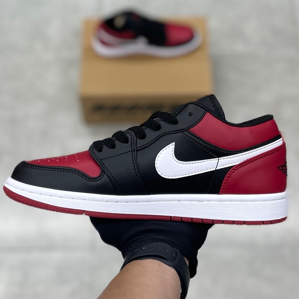 Giày thể thao sneaker  -  Air JD 1 Low 'Alternate Bred Toe'