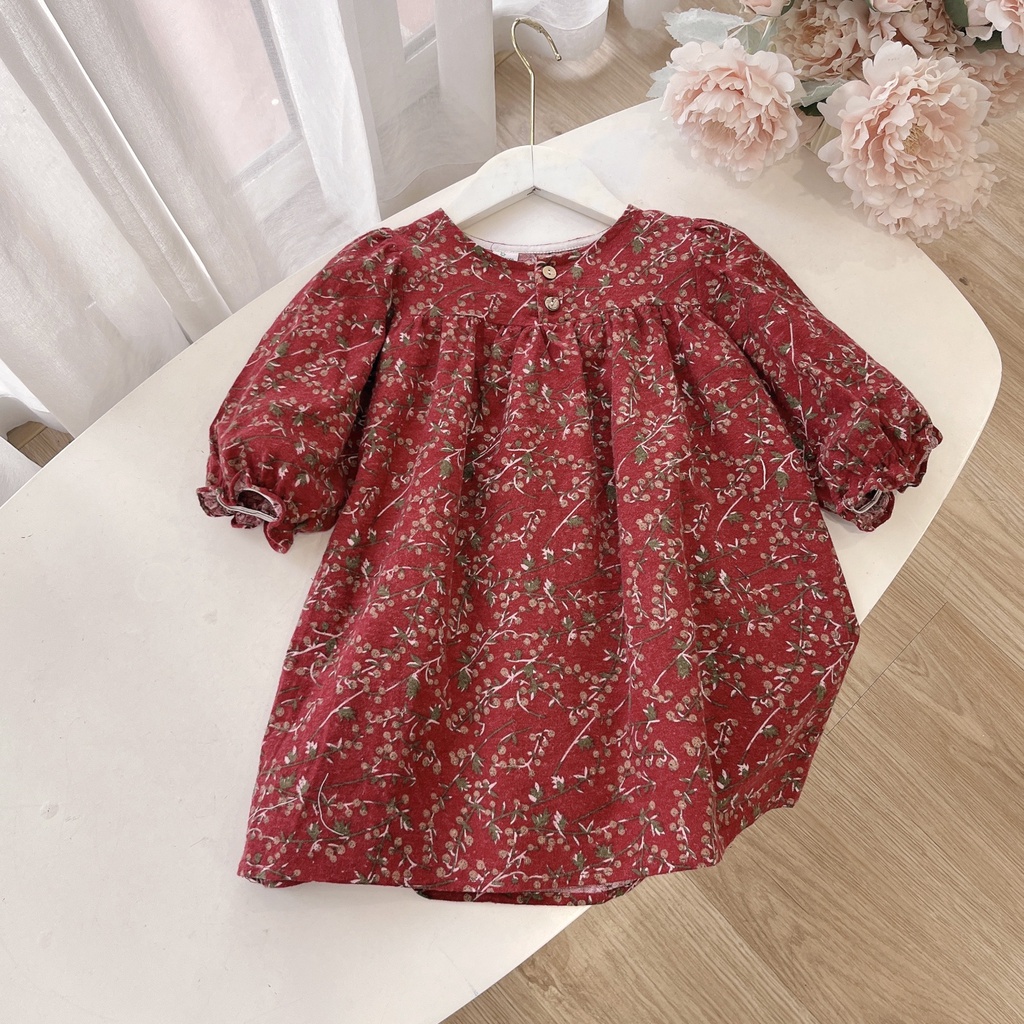 VÁY THU BÉ GÁI SÀNH ĐIỆU OP2247