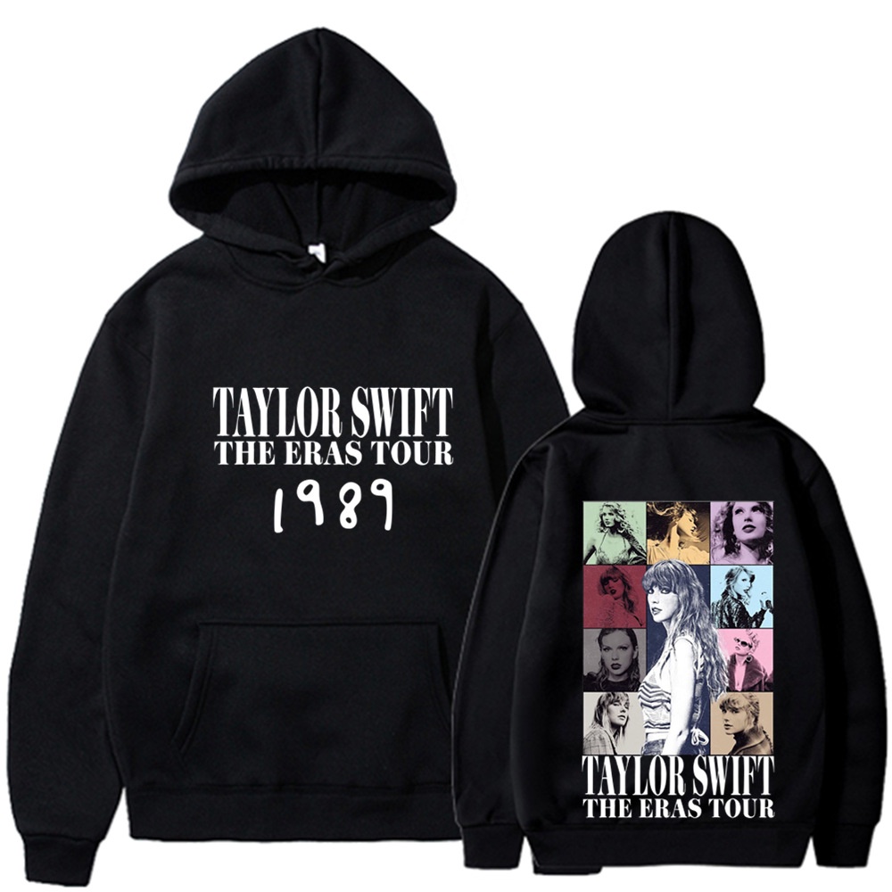 Áo hoodie Dáng Rộng In Chữ taylor swift 1989 Phong Cách Đường Phố harajuku Thời Trang Xuân Thu Cho Nam Và Nữ