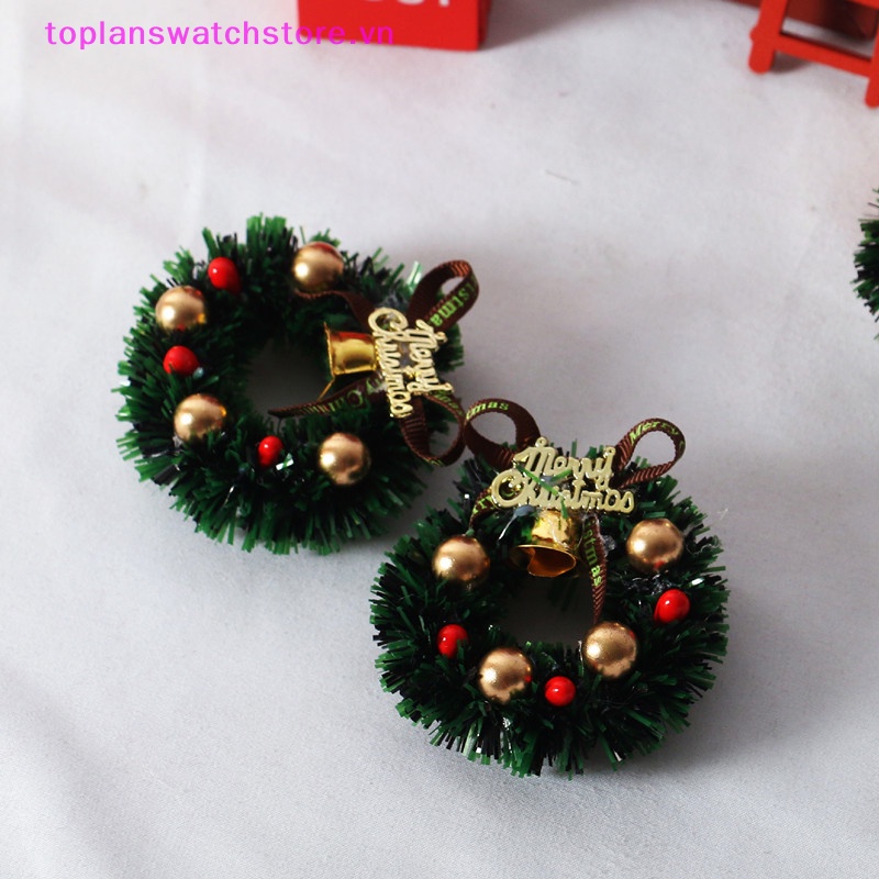 Toplanswatchstore 1 Mô Hình Cây Thông Noel Mini Trang Trí Nhà Búp Bê vn