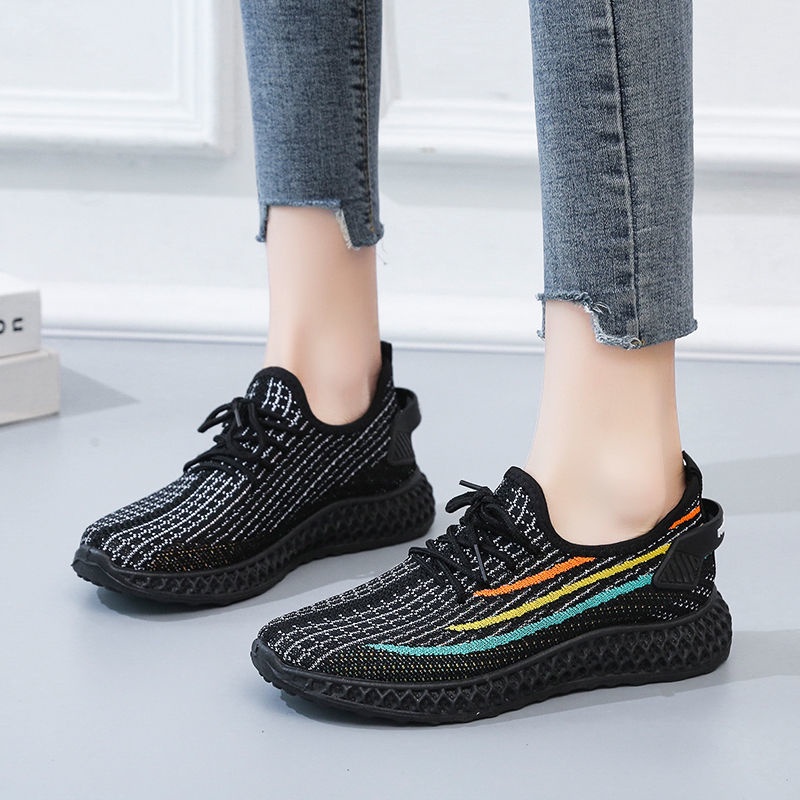 Mới Giày Thể Thao Phối Lưới Thoáng Khí Thời Trang Cho Nữ