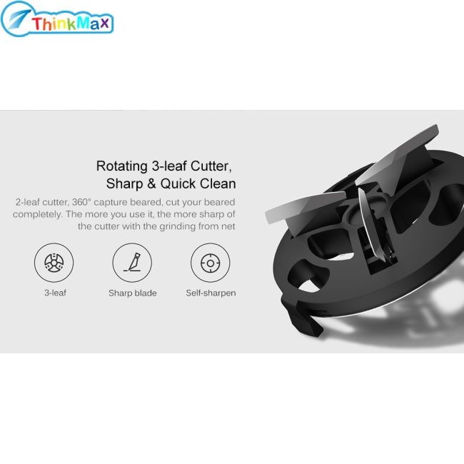 Máy Cạo Râu Điện xiaomi mijia so white ed1 mini Tiện Dụng Cho Nam