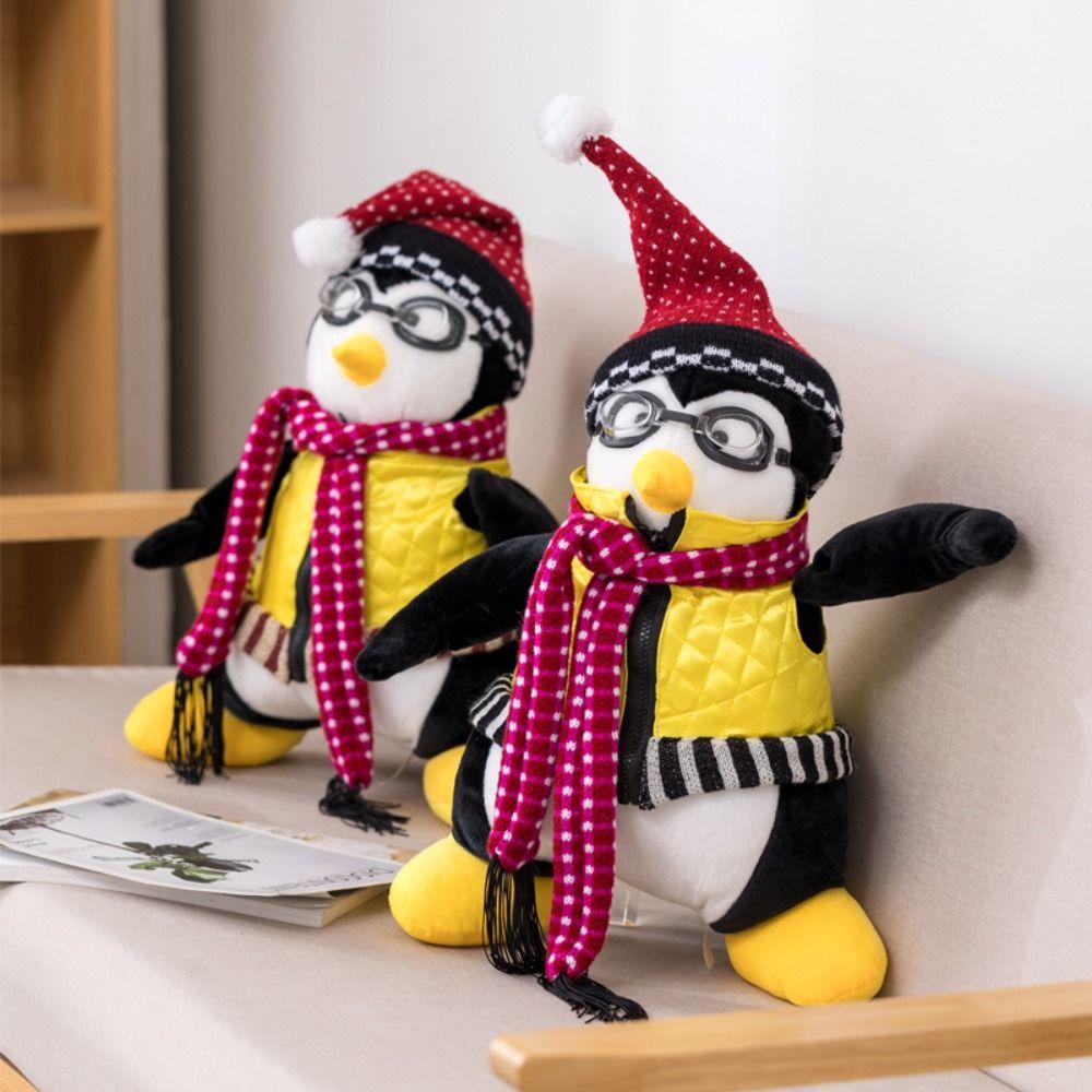 Mmluck hugsy Chim Cánh Cụt Nhồi Bông Mềm Mại Dễ Thương Dành Cho Bé