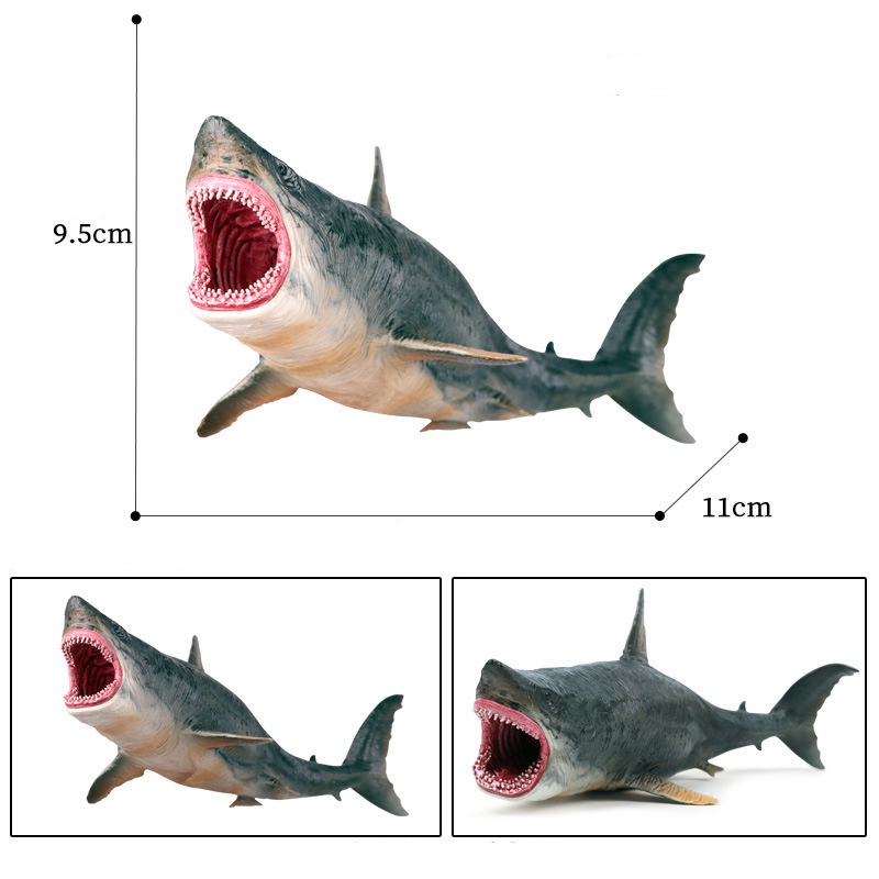 MARINE ANIMAL MODEL SIMULATION PVC UNDERWATER CREATURES GREAT WHITE SHARK SHARK KILLER WHALE DOLPHIN SPERM WHALE EARLY CHILDHOOD EDUCATION TOYS