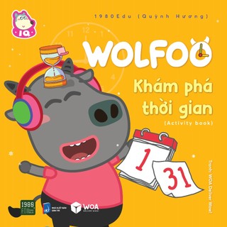 Sách - wolfoo khám phá thời gian