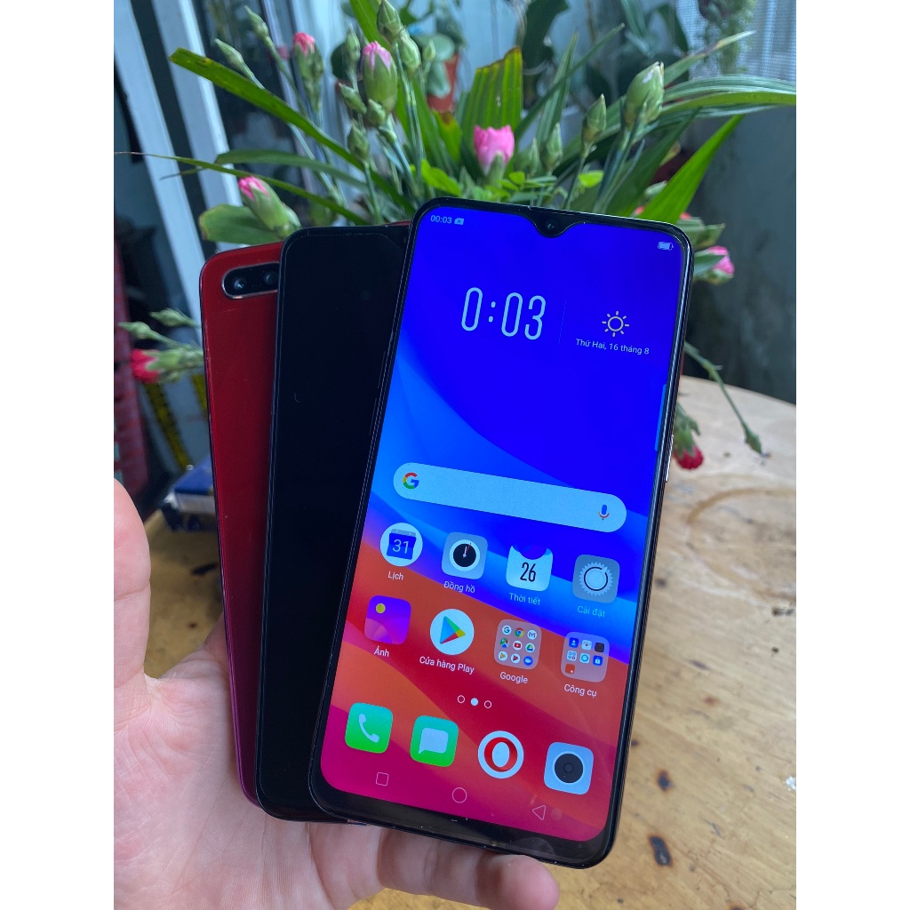 Điện thoại OPPO F9 ram 8G rom 256G 2sim zin đẹp, Màn hình giọt nước 6.3inch