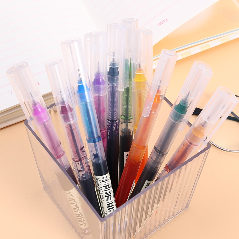 Bút Bi gel Ngòi Bút 0.5mm Khô Nhanh Nhiều Màu Sắc