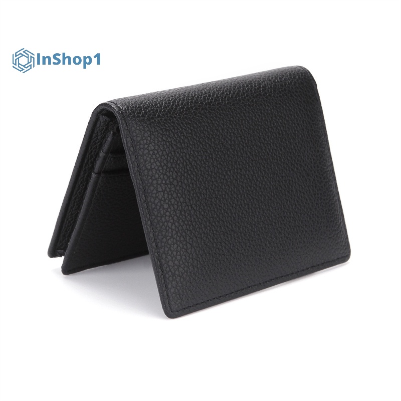 Ví Da pu Màu Trơn Đựng Tiền Xu mini Họa Tiết Trái Vải Thủ Công M Ii M Ii M I inshop1] Cho Nam