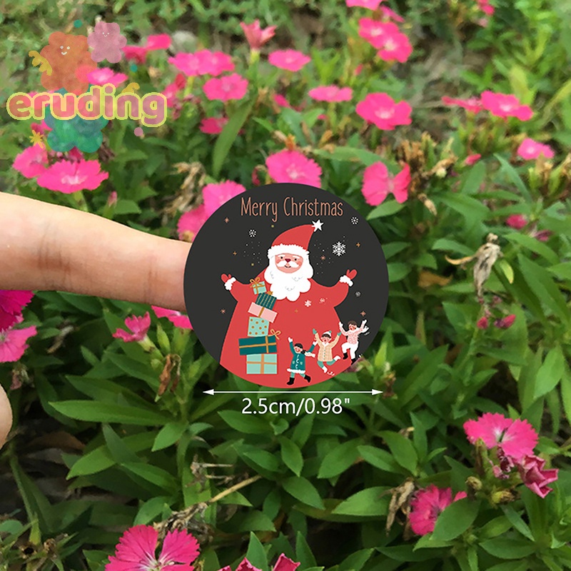 2024 Nhãn Dán Trang Trí Giáng Sinh