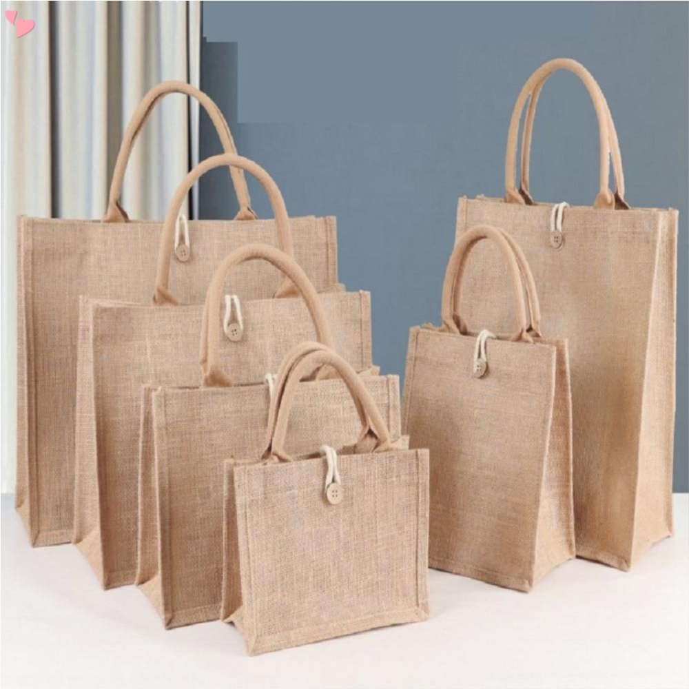 Túi Vải Lanh Đựng Mỹ Phẩm Thời Trang Tiện Lợi