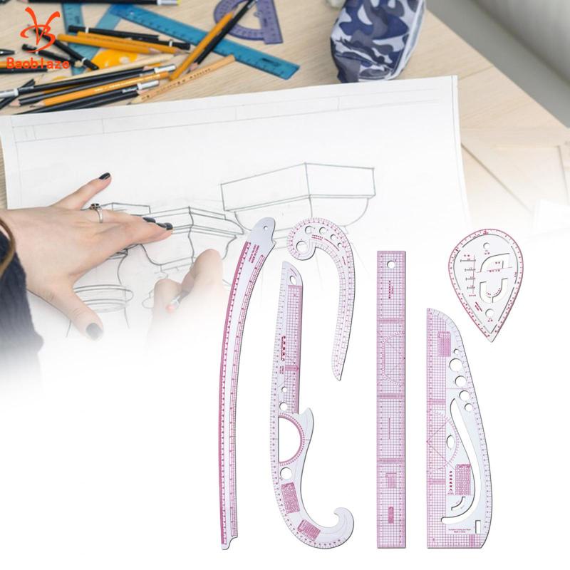 Bộ Thước Đo Đường Cong Chuyên Dụng Cho Thợ May Mẫu Thời Trang