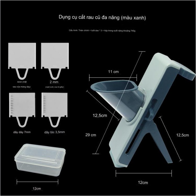 Euro Home - Dụng Cụ Cắt Thịt, Thái Rau Củ BOMSGER NEW PLANER