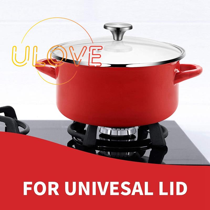 Uhktyltui.vn # Bộ 4 Núm Vặn Lò Nướng Bằng Thép Không Gỉ Thay Thế Cho le creuset aldi, lodge