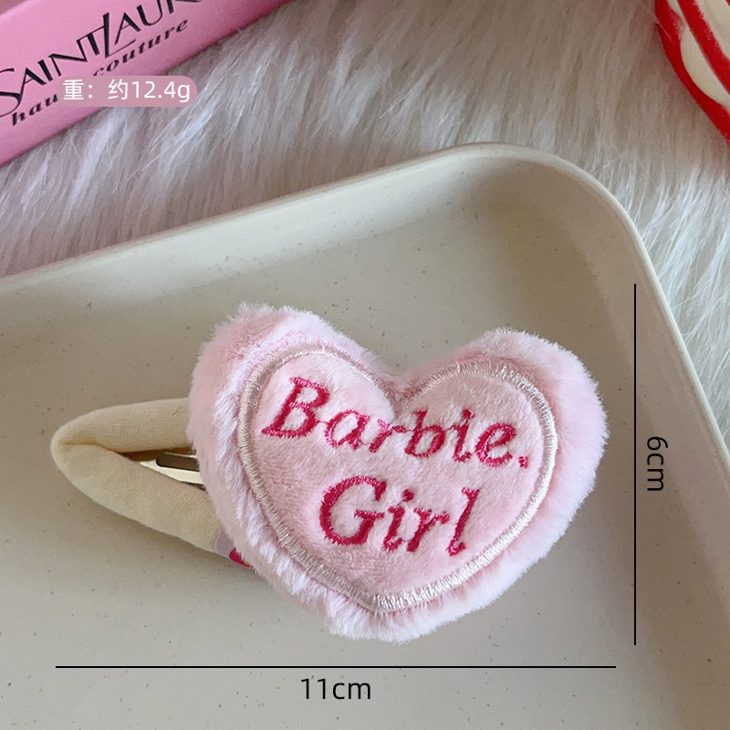 Kẹp Tóc Hình Mèo Hoạt Hình Màu Hồng Dễ Thương Cho Nữ