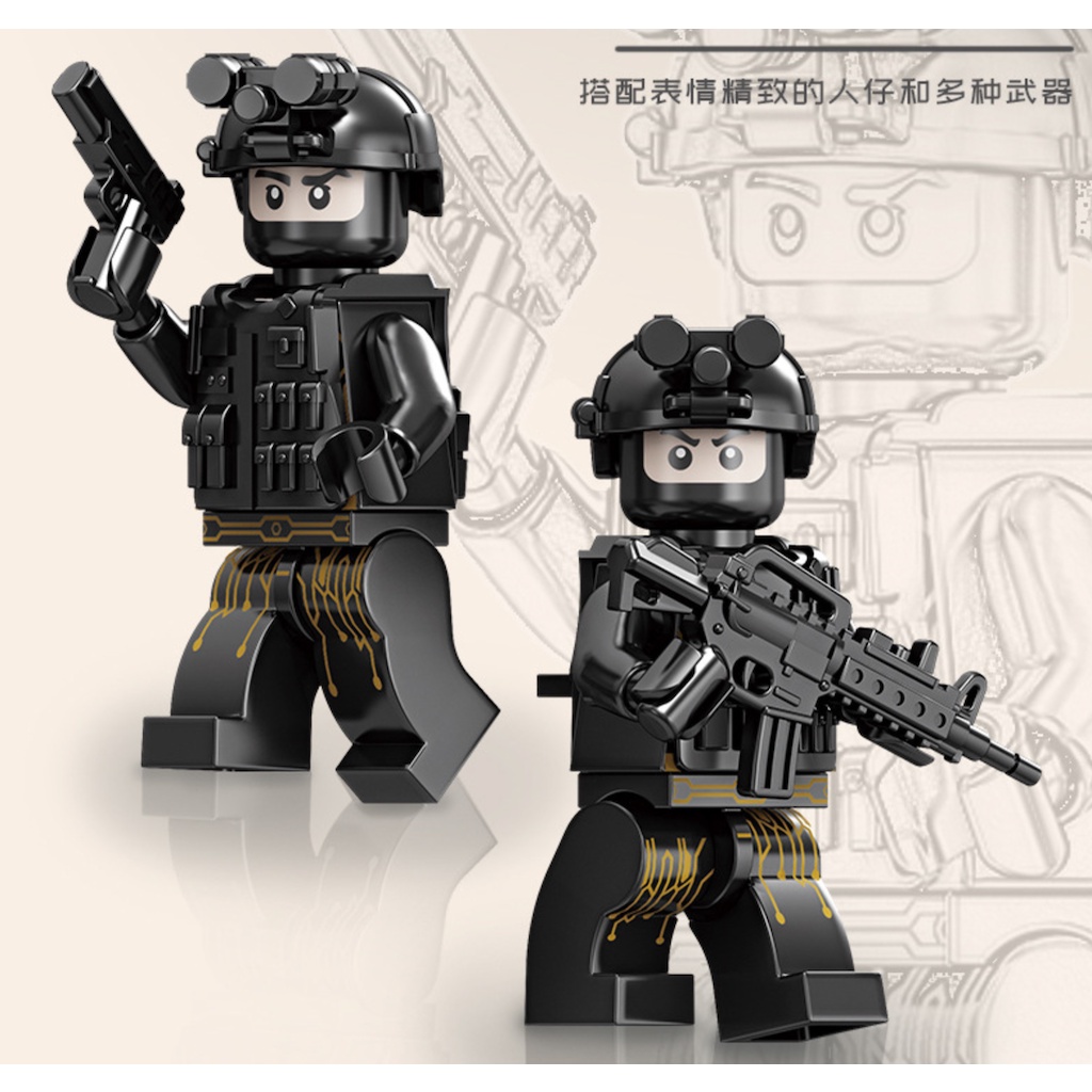 Set 1134 Mô Hình Xe Tăng moc 4 Trong 1 t90 leclerc m1a2 challenger 2 mammoth Tự Lắp Ráp Độc Đáo Mới