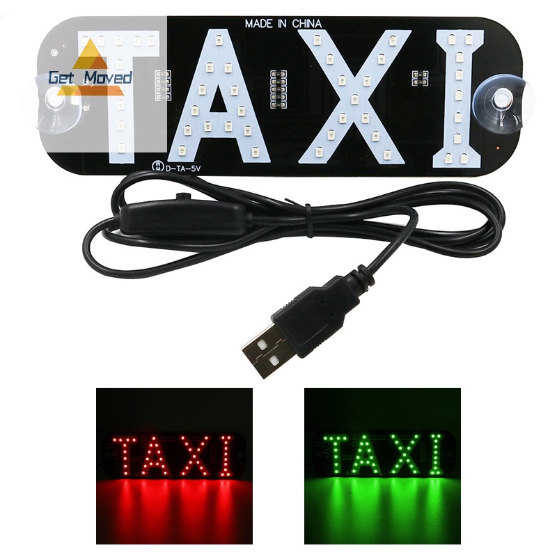 Đèn led 12v 12v Làm Đèn Báo Tín Hiệu Cho Xe taxi / Xe Hơi Kèm Công Tắc Mới