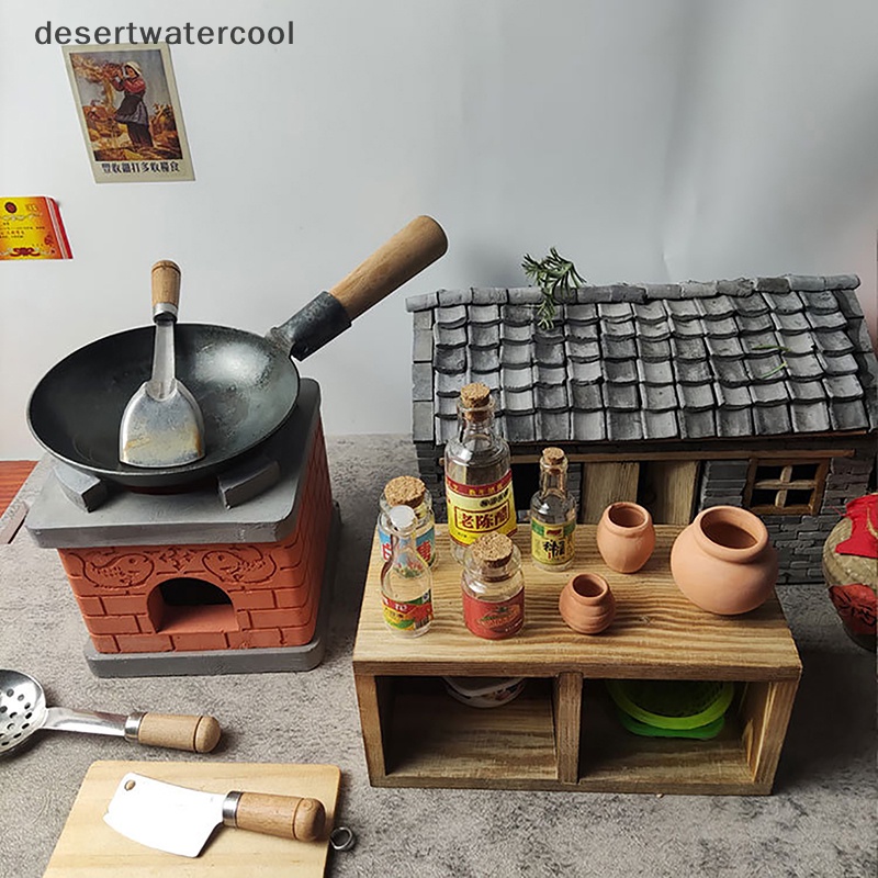 1 Hũ Đất Sét mini Trang Trí Nhà Búp Bê