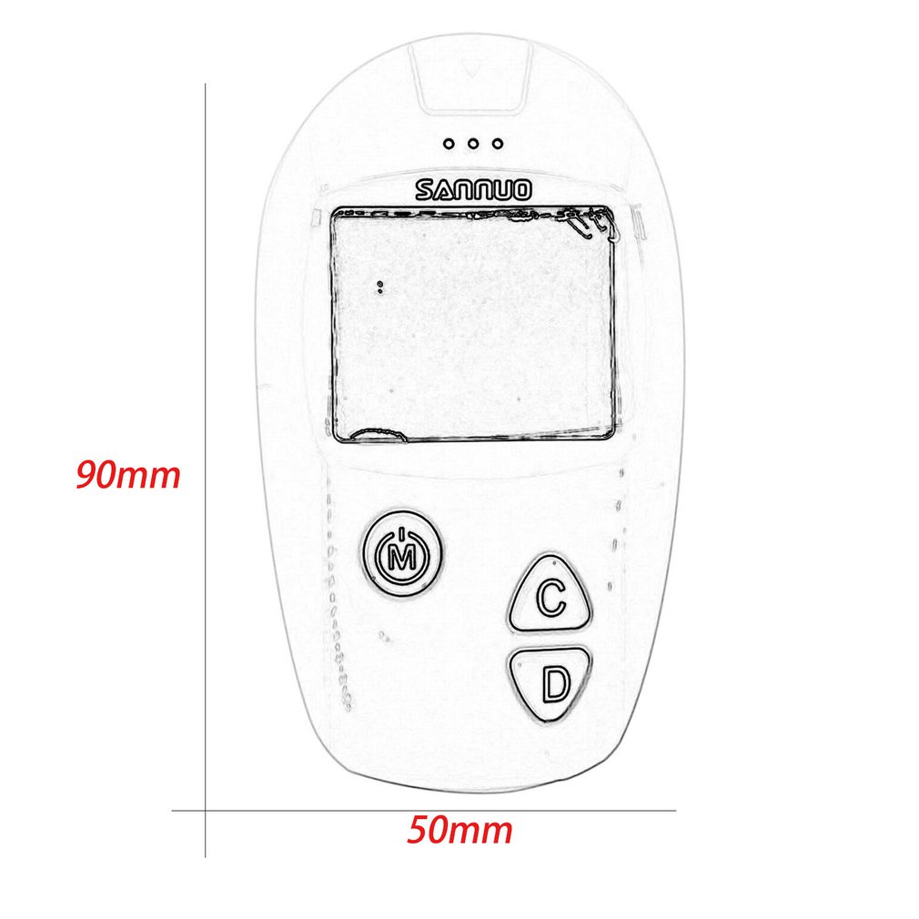 ※optimistic☞Blood Sugar Monitor Safe Blood Glucose Diabetes Tester Glucometer Medical[8/11