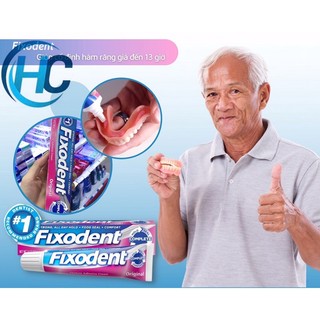 (Hỏa tốc) Keo dán hàm răng giả Fixodent