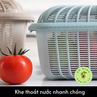 Rổ có nắp đựng đồ  đa năng Việt Nhật (MS:3270),