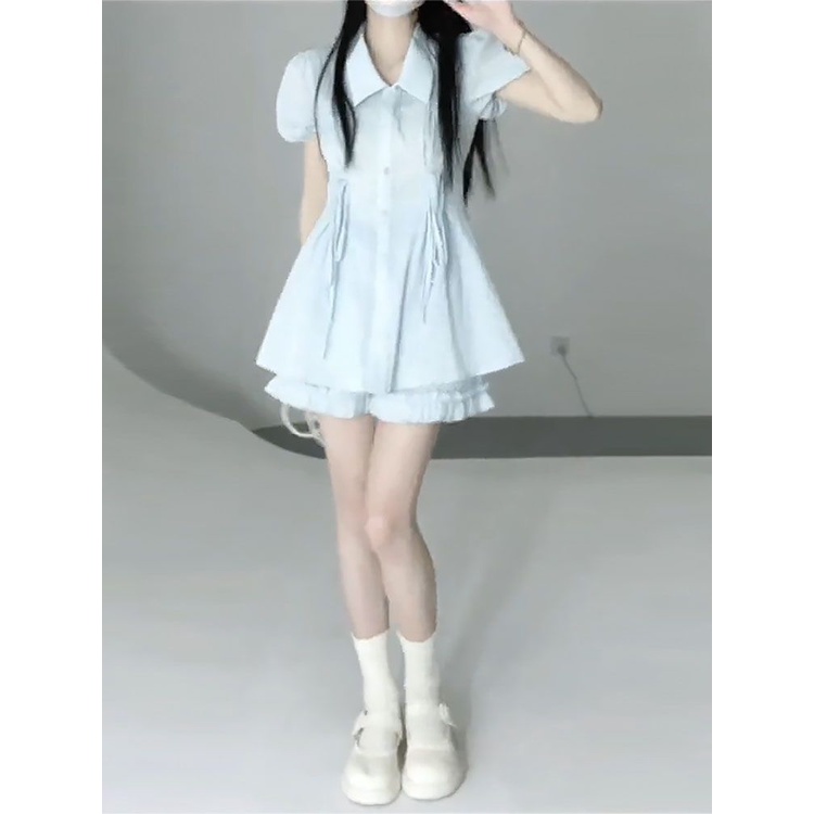 Đầm Tay Phồng Ôm Dáng Thời Trang Mùa Hè Cho Nữ