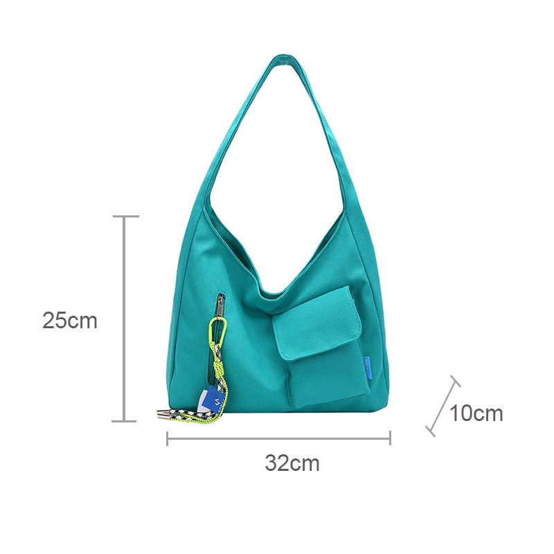 Mr.puffer Túi Đeo Vai canvas Sức Chứa Lớn Phong Cách inslin Đa Năng Cho Nam Và Nữ