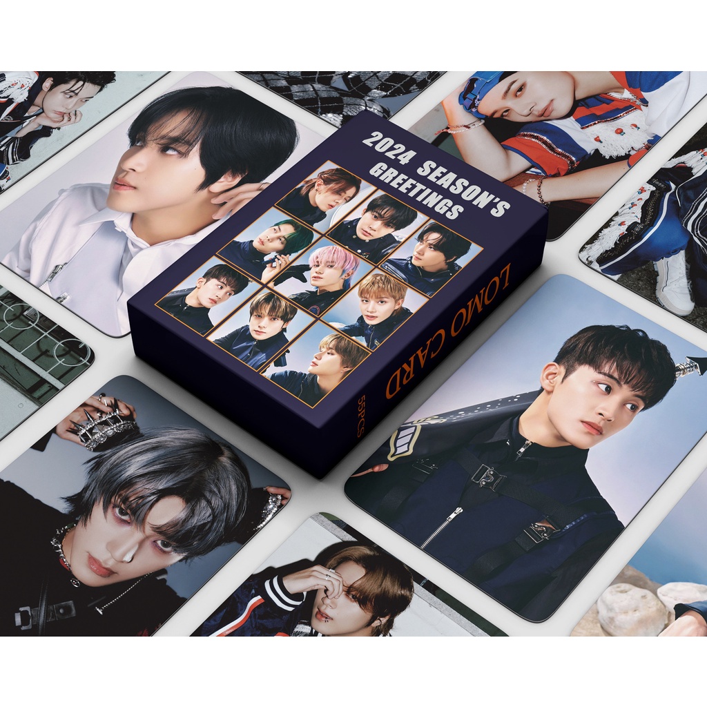 NCT127 2024 Season's Greetings Photocard Lomo Card Postcard 55pcs/box