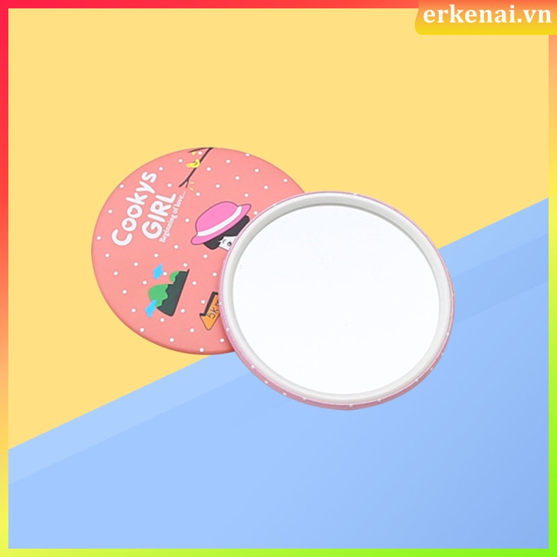 Ví Đựng Đồ Trang Điểm mini Có Gương Soi Vui Nhộn Cho Nữ / Trẻ Em erkenai