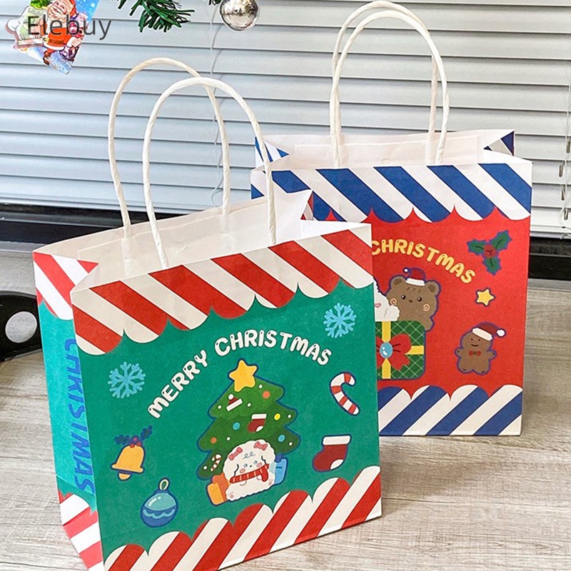 Túi Giấy Đựng Bánh Kẹo Giáng Sinh Dễ Thương
