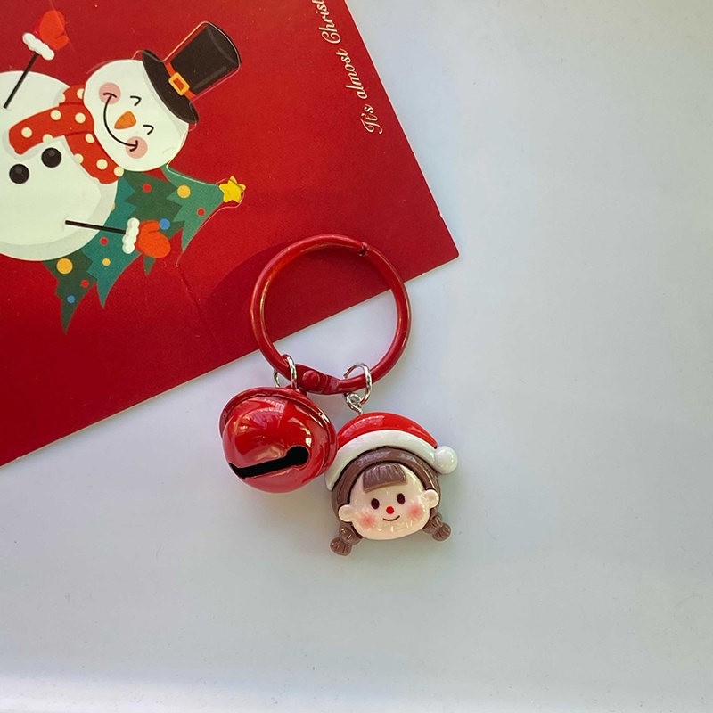 Dễ Thương Móc Khóa Hình Chuông Giáng Sinh Đáng Yêu