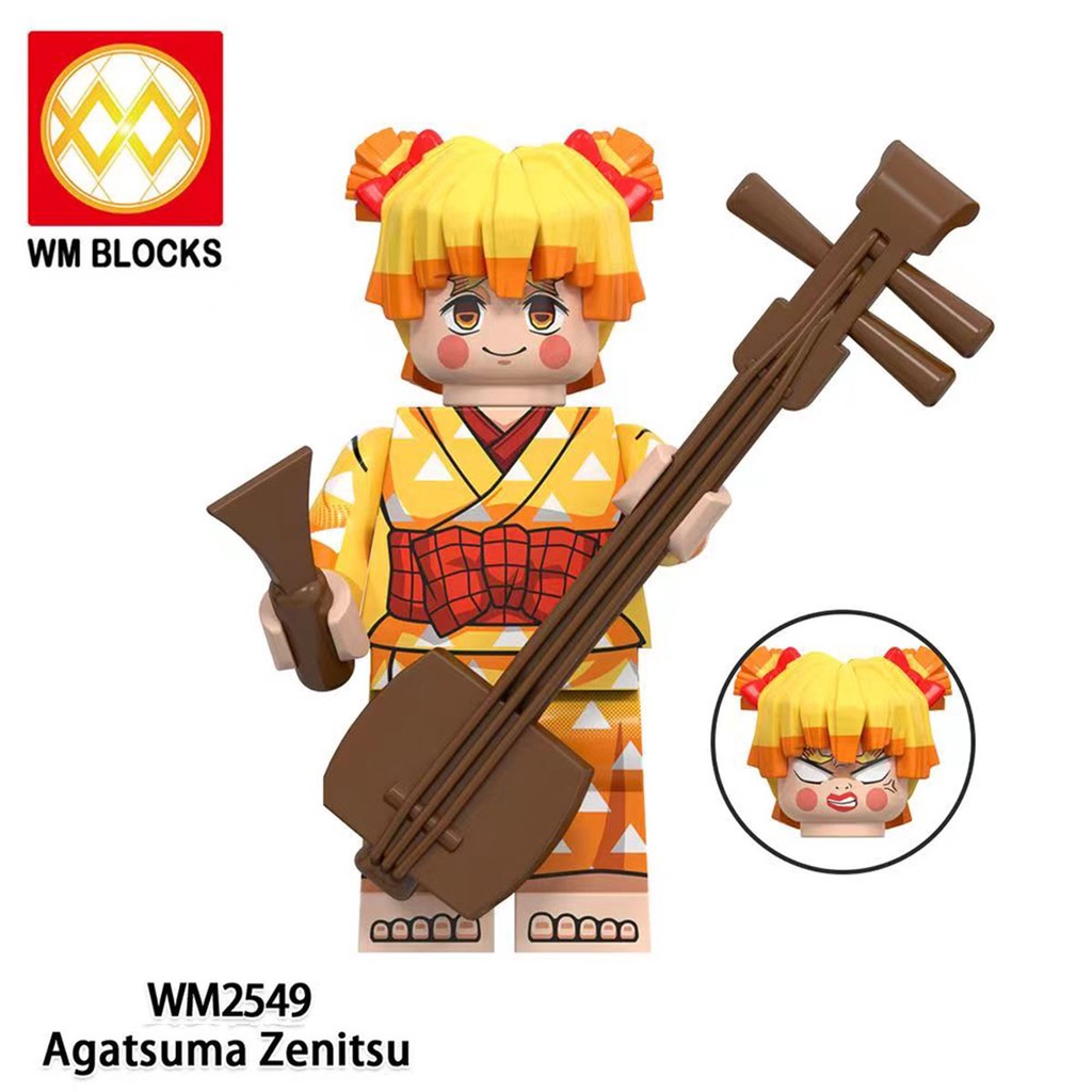 Đồ Chơi Lắp Ráp Mô Hình Nhân Vật anime demon slayer tanjiro