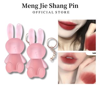 Son Môi Gege Bear Màu Kèm Móc Khóa Nude Lì Lâu Trôi Chống Nước Không Dính Cốc Hình Thỏ Gấu Dễ Thương