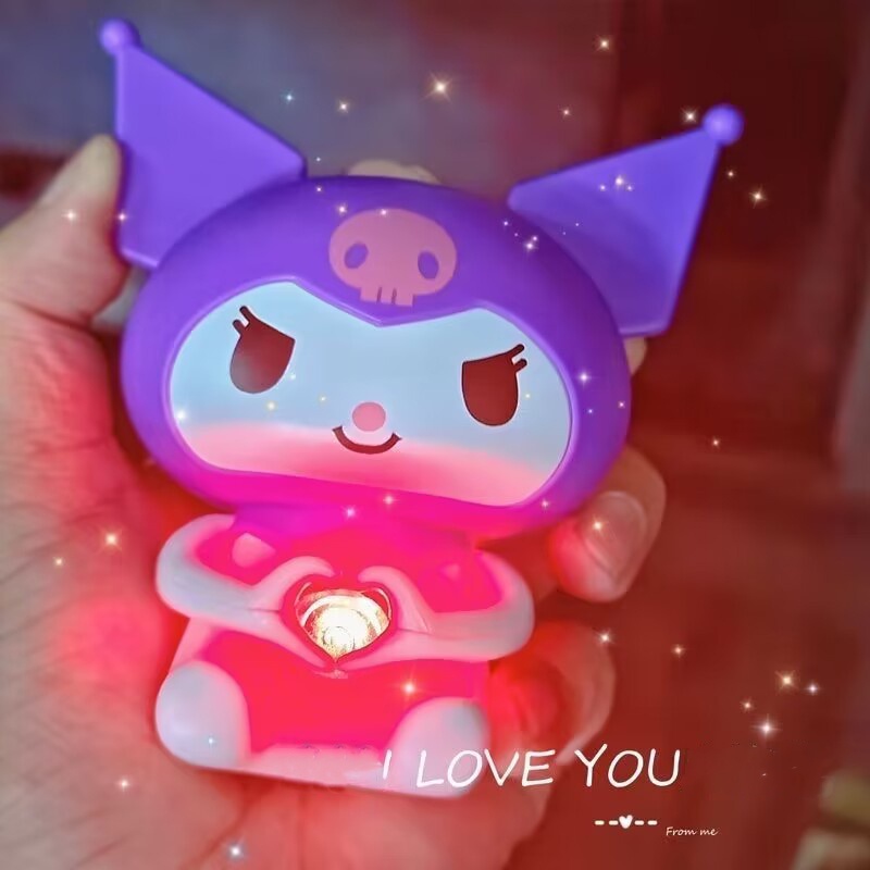 Sanrio kuromi cinnamoroll Trái Tim Sáng Tạo Có Thể Nói "i love you" Cho Bạn Gái Ngày Lễ Tình Nhân